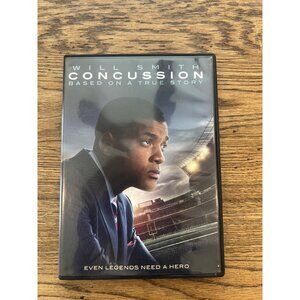 Concussion 2015 DVD Drama Will Smith Alec Baldwin Based On True Story Pre-Owned